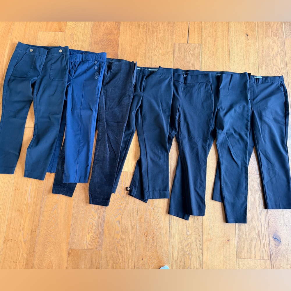 Set of Black and Blue Pants